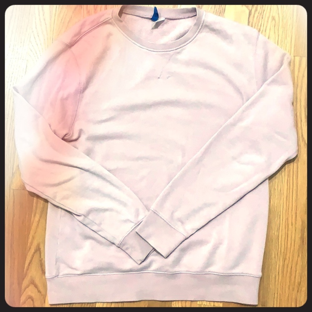 Dark pink crewneck sweater